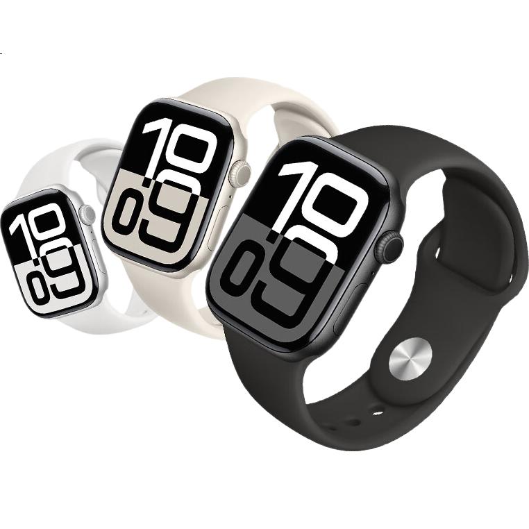 Ремешок BHO для Apple Watch S11/S10, SE/Ultra 3/2, S9/8/7/6/5/4, фторкаучуковый, спортивный, дышащий, оранжевый, 38/40/41/42 мм