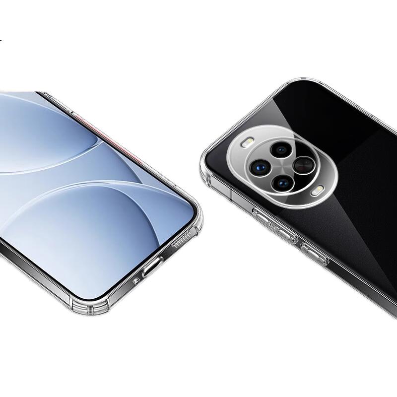 Прозрачный мягкий чехол Talasi с воздушной подушкой для Huawei Nova 14 Pro, защита камеры, ударопрочный, простой дизайн, устойчивый к отпечаткам пальцев, полное покрытие, защитный чехол для мужчин и женщин