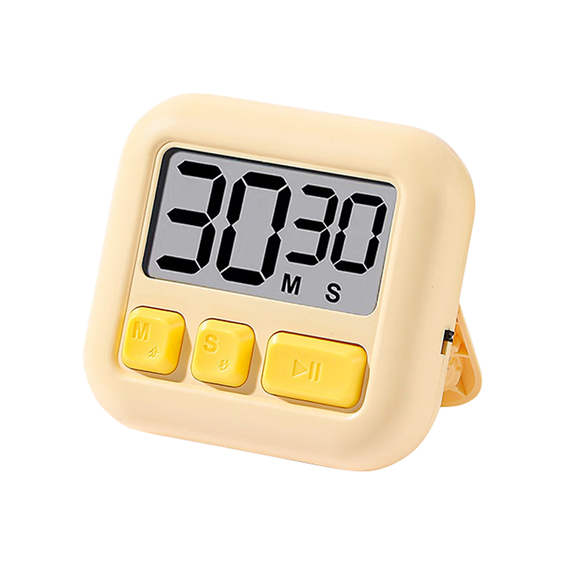 Kousu Student Timer Sports Yoga Timer Study Time Management Timer Kitchen Multifunctional Baking Countdown Timer Magnetic Design Timer