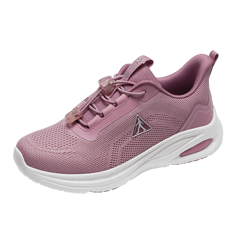 Zulijian Elderly Sports Walking Shoes Casual Shock Absorption Sneakers 26113014T Sakura Pink Women Size 35