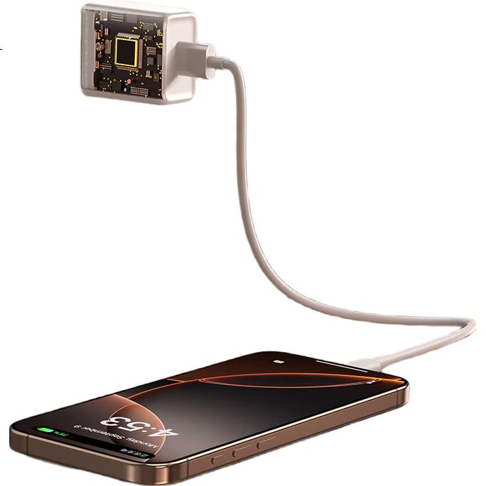 Зарядное устройство PISEN [3C] 10W USB с кабелем 3-в-1 для Apple, Type-C, Android