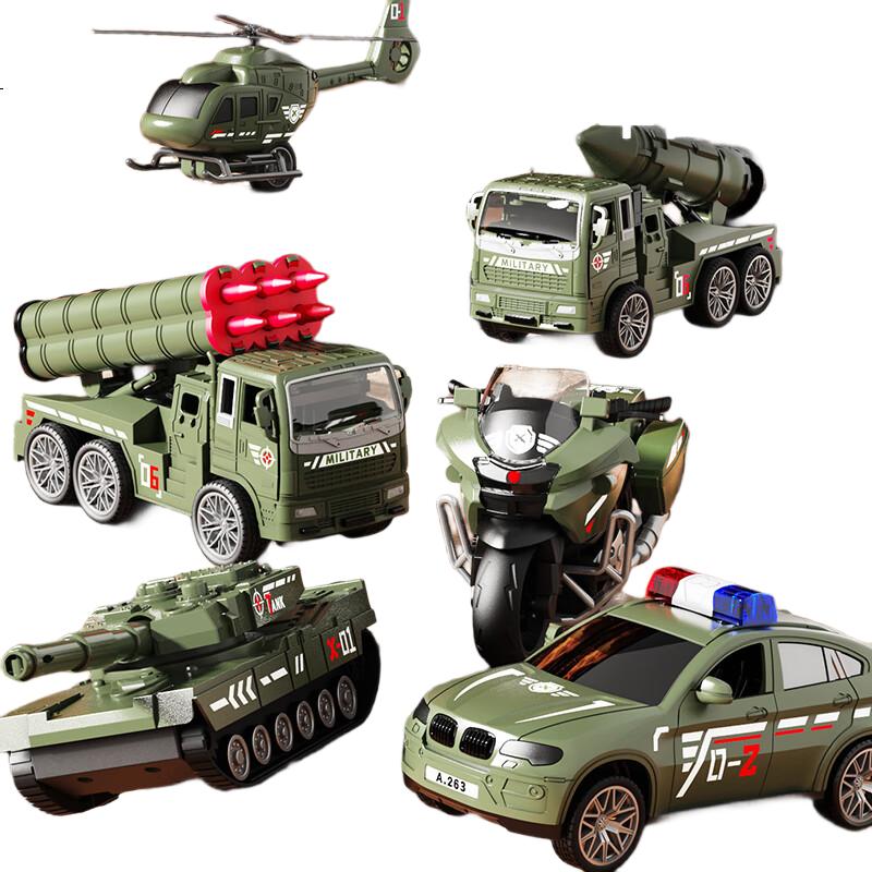 Детский военный игрушечный автомобиль Wild Knight, набор инженерной техники, модель танка, подарок на день рождения
