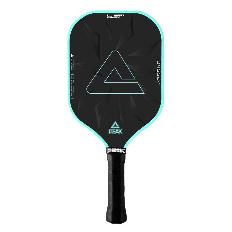 Peak Fiberglass Pickleball Paddle Set Professional Grade Kids Adults Pickleball Racket PP Honeycomb Orange Blue