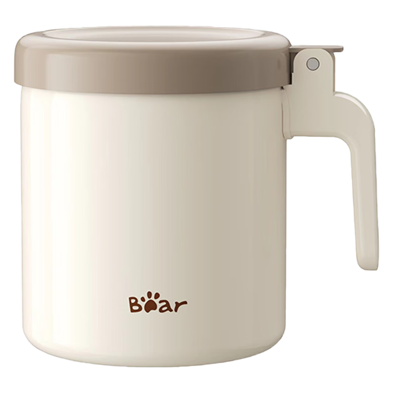 Bear Oil Strainer Bottle, 304 Stainless Steel, with Filter Mesh, Lard Container, Large Capacity Kitchen Oil Bottle, Food-Grade Oil Canister, 1.7L