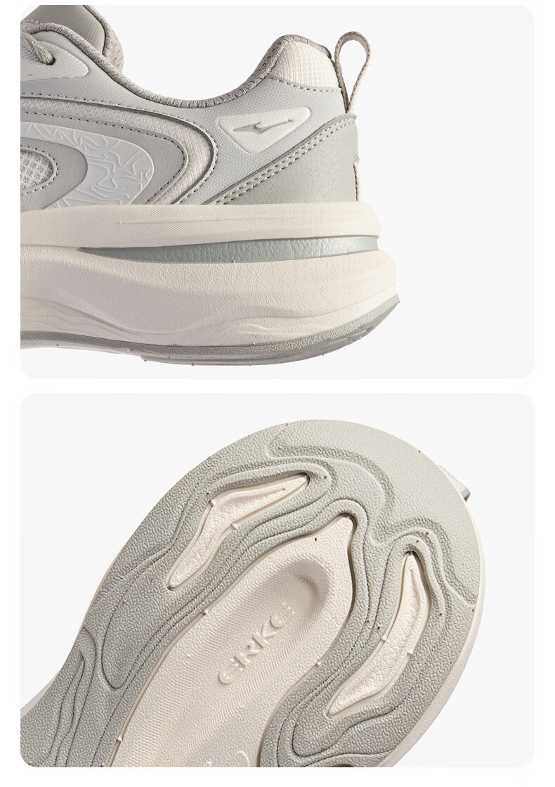 ERKE 2026 New Comfortable Thick-Soled Dad Sneakers Soft Elastic Versatile Casual Shoes Wei Yang 3 34