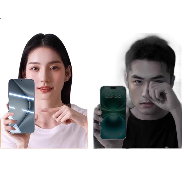 Защитное стекло Baozou для Huawei Pura70, антибликовое, противоударное, HD, полное покрытие экрана, 3 шт.
