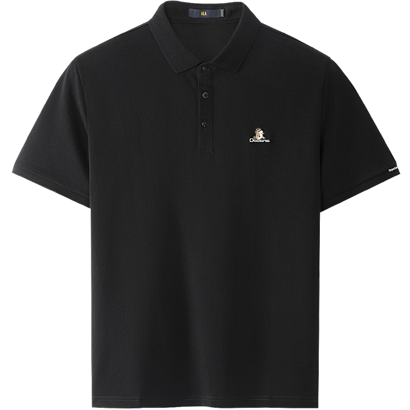 HLAHLA Men's Short Sleeve Polo Shirt 26 Year of the Horse Series Happy Horse Summer Father's Day Gift