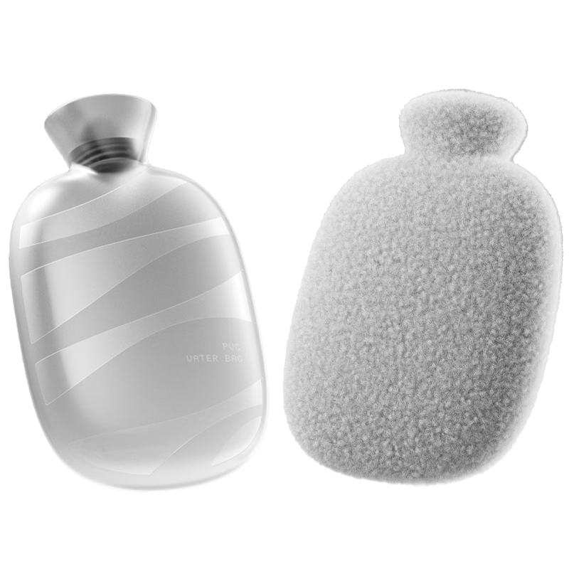 JD Original Warm Planet PVC Water Bag 1L, Hot Water Bottle, Hand Warmer, Belly Warmer, Water-Filled Bag