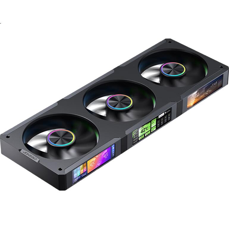 Комплект вентиляторов JONSBO ZC-360B ARGB, 3 шт., черный