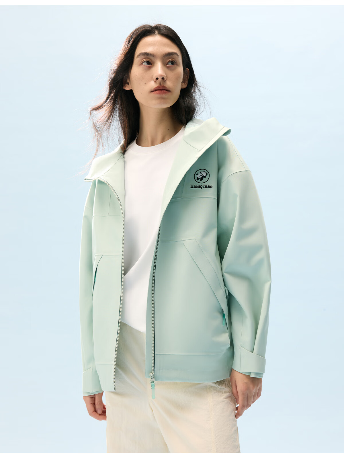 Panda Liu Yifei Style [Play Wild 2.0] Fluorine-Free Windproof Waterproof Durable Jacket for Men and Women Spring Summer B061 22