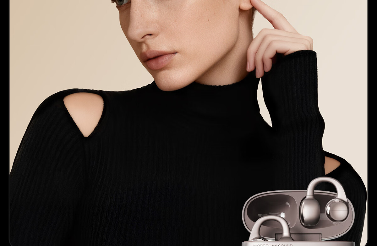 Edifier Auro Clip Clip-on Bluetooth Earphones AI Translation Earbuds Comfortable Secure Fit 35H Long Battery Life Bluetooth V6.1 Ice Silver 3