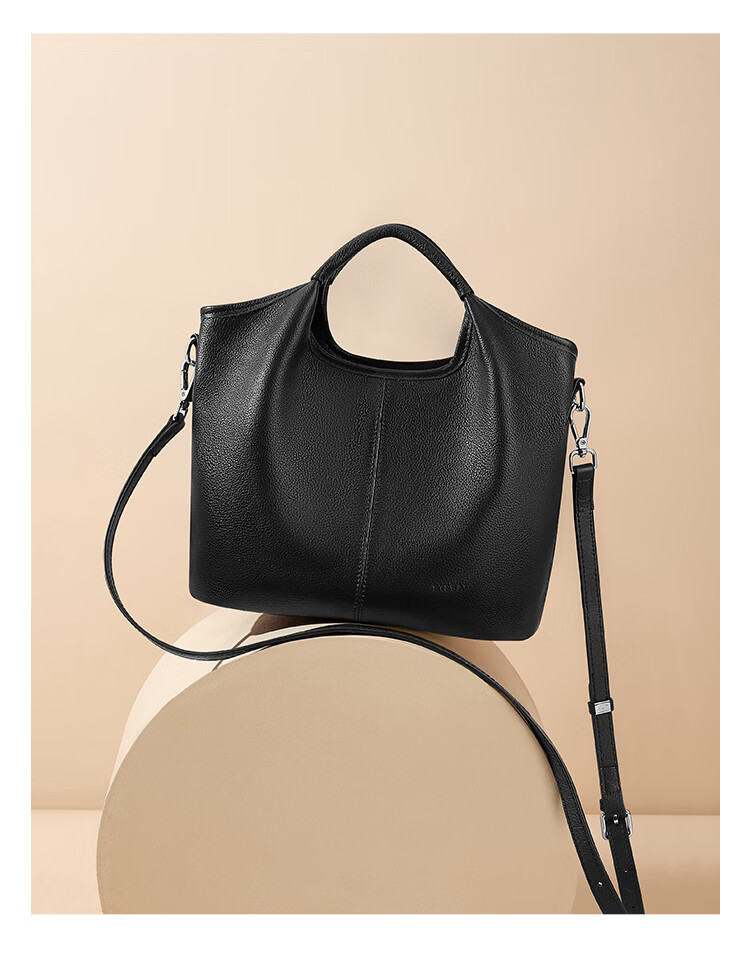 St&Sat Women's Soft Cowhide Handbag New Lady Diana Bag Shoulder Crossbody Small Tote Birthday Gift 5