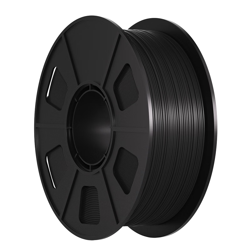 CMYKSUPPLIES 3D Printing Filament PLA Matte High-Speed Easy-to-Print Material Compatible with Taz, Creality, Elegoo, and Zongwei Cube Black 1kg