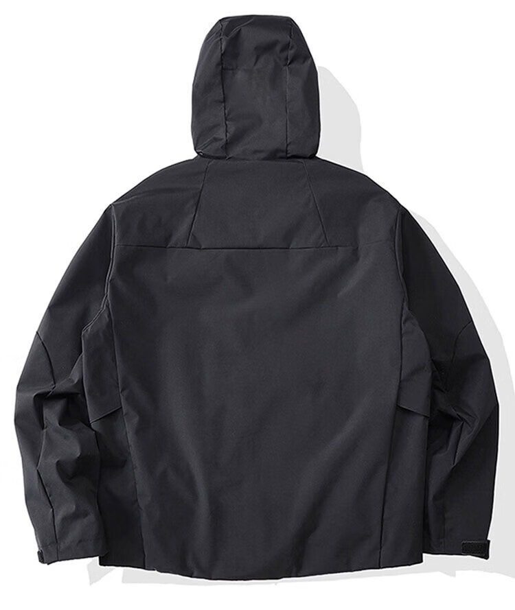 JEEP SPIRIT Unisex Outdoor Softshell Jacket Spring Windproof Hiking Coat Mustard Gray 2XL 24