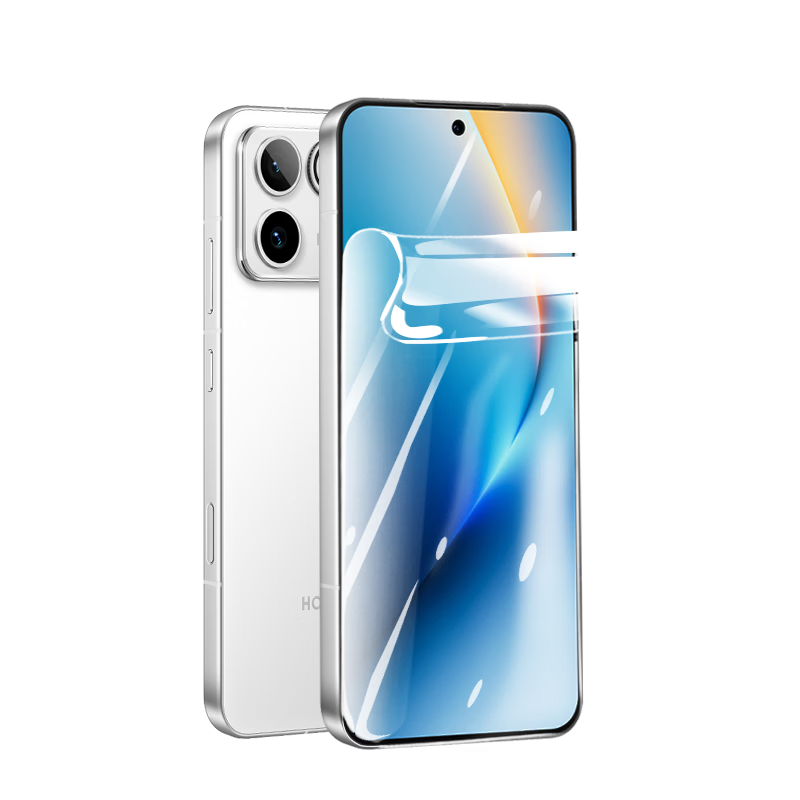 Langling [2 Pieces] Honor WIN RT Full Glue Hydrogel Soft Screen Protector HD Bubble-Free Anti-Fingerprint Scratch-Resistant Film
