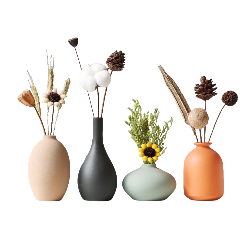 Jianyishijia Wine Cabinet Decorative Ornament, Living Room 2026 New Light Luxury Display Cabinet, TV Stand Home Decor Ornament, Ceramic Vase