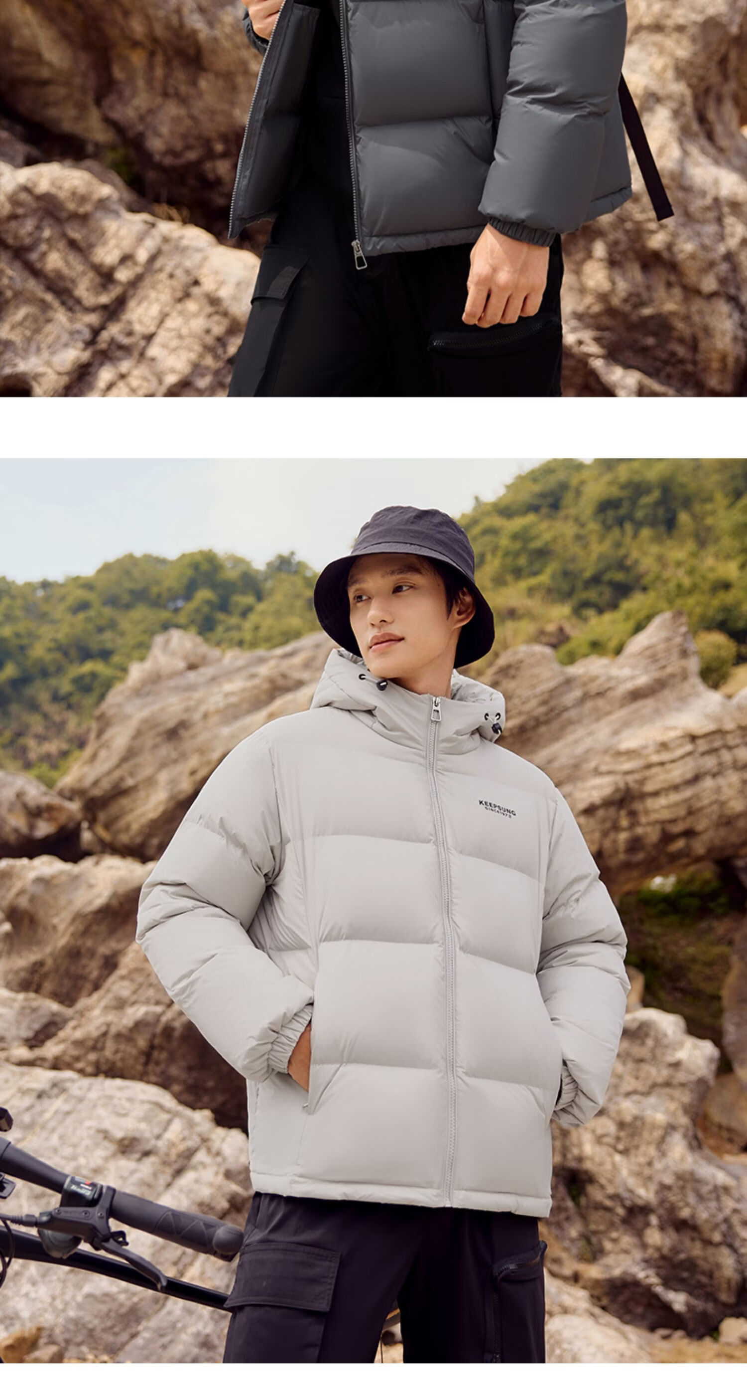 Yalu Women's Short Waterproof and Stain-Resistant Down Jacket 2025 Winter New Hooded Thermal Warm Puffer Coat JD Self-operated 13