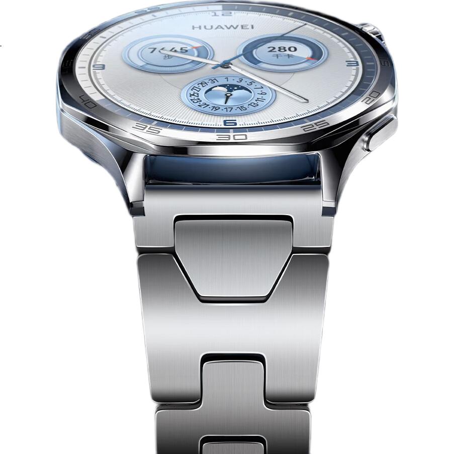 Ремешок Iboann из нержавеющей стали для Huawei Watch 5/GT6/Pro, GT4/GT5 Pro, H Style Watch 4/3 Pro, мужской бизнес-аксессуар GT2/GT3