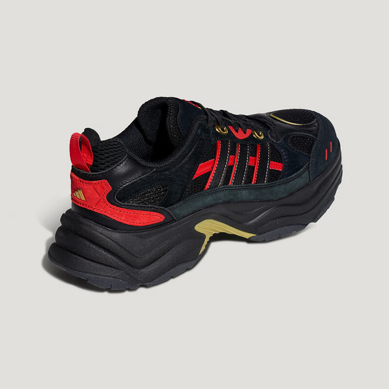 Adidas Sport Style Series Unisex XLG FIN PULSE CNY Casual Sneakers KI1845 Black Size 38 3