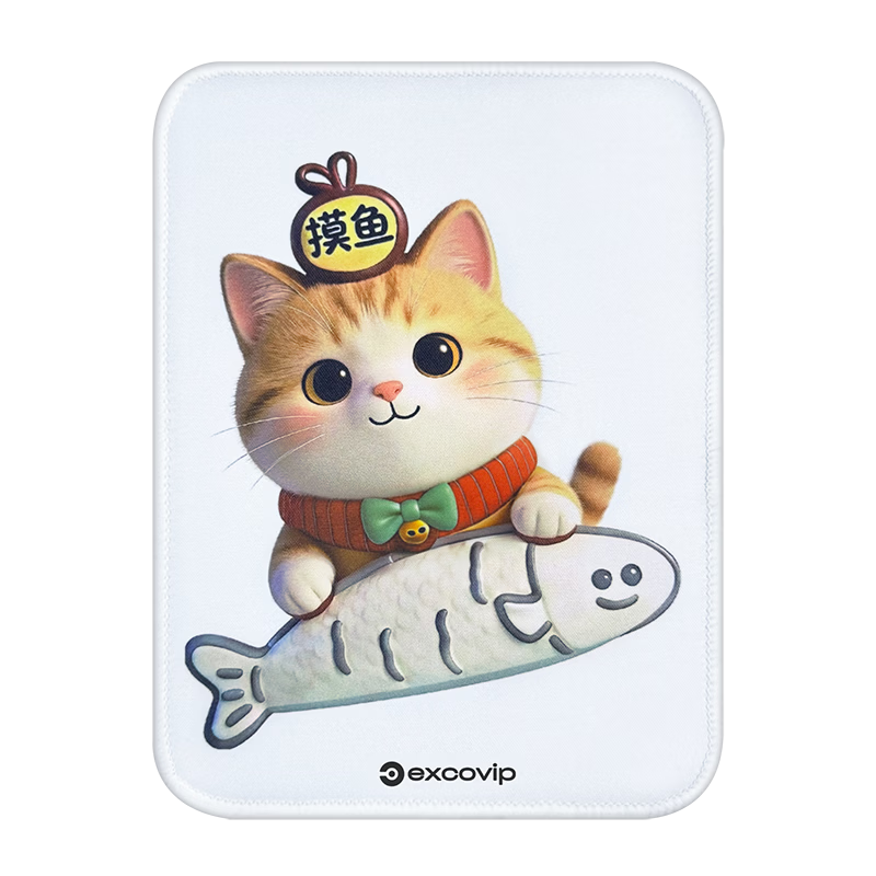 EXCO Small Gaming Mouse Pad Edge-Lined Cartoon Computer Office Portable Desk Mat Cute Mini Mouse Pad 0690