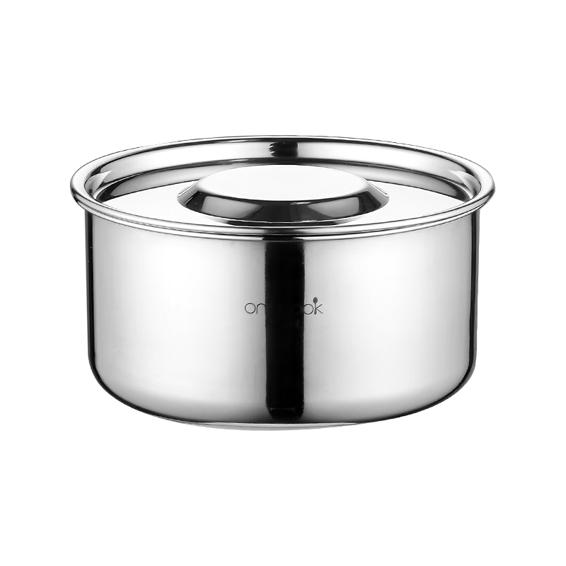 Onlycook 316L Stainless Steel Steamed Egg Bowl with Lid, Water Barrier Rice Steaming Bowl, Baby Food Bowl, Vegetable Bowl, Stew Pot, Soup Bowl - Small Size