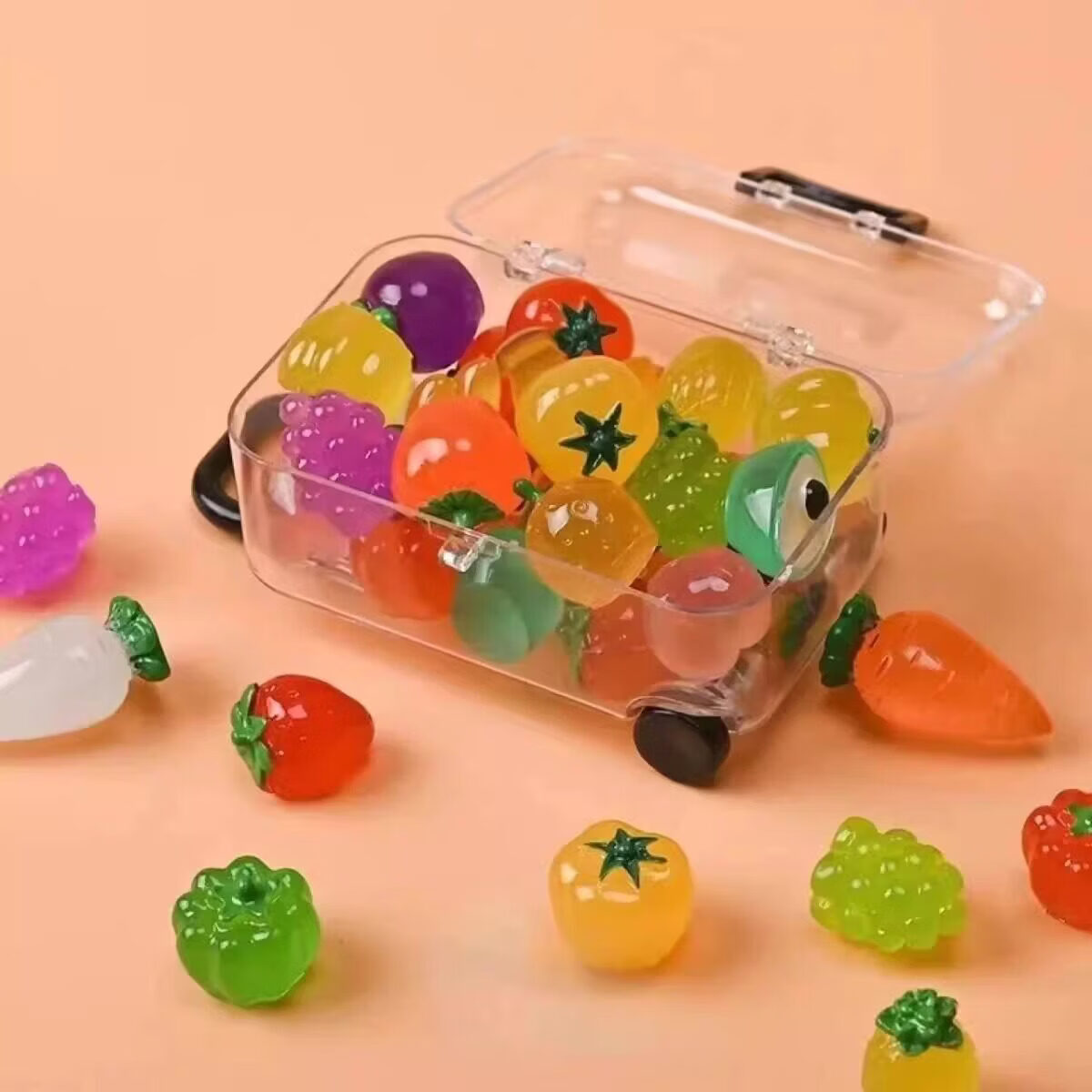Mini Joyous Garden Food Toy Blind Bag Miniature Food Toy Mini Toy Children’s Realistic Fruit Blind Box Prize Kindergarten Birthday Gift 3