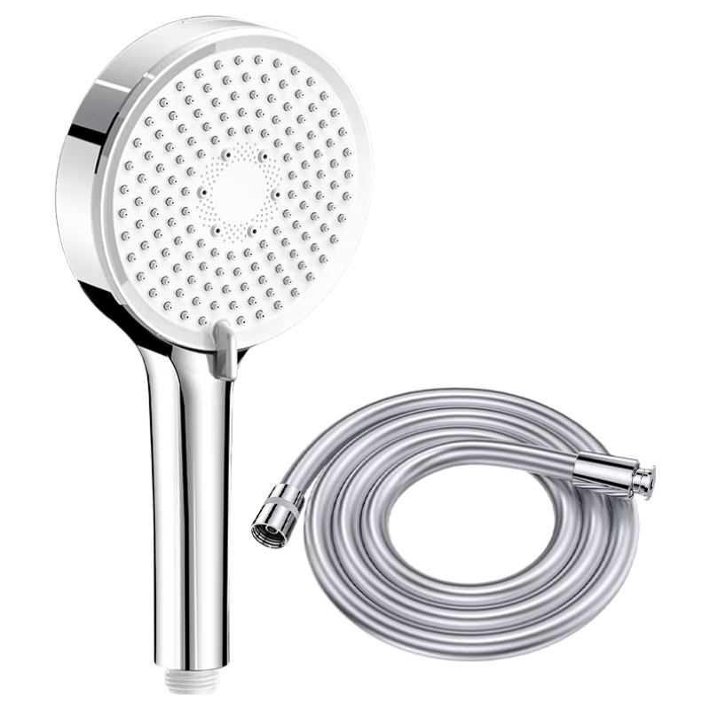Haili Pressurized Shower Head Set Bathroom Large Panel Water Outlet Chrome Handheld Shower LH56G-2