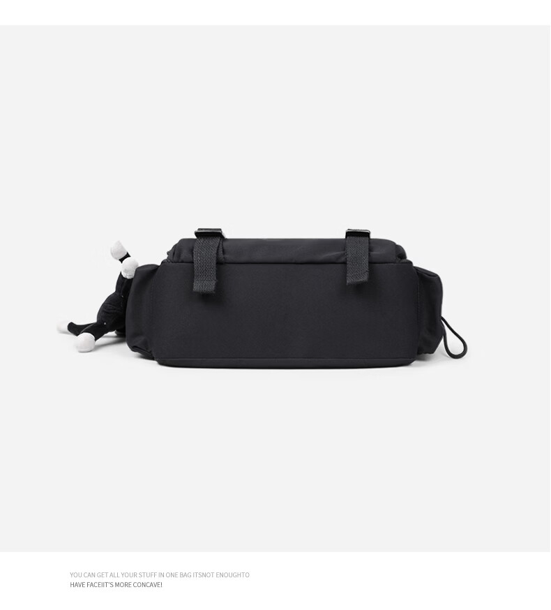 Viney Men's Casual Sports Crossbody Bag Fashion Trendy Japanese Messenger Bag Large Capacity Multifunctional Canvas Bag 10