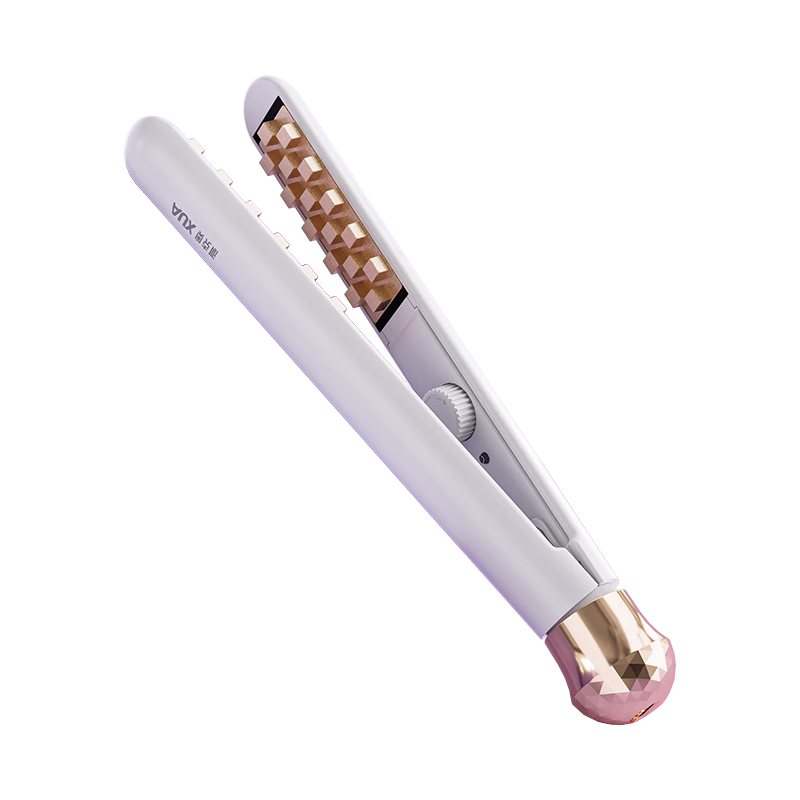 AUX Corn Silk Hair Straightener, Root Volumizing Clip, Mini High Crown [Negative Ion] Curling Iron, Hair Volumizing Tool for Men, Hair Straightening Device [Essential for Travel]
