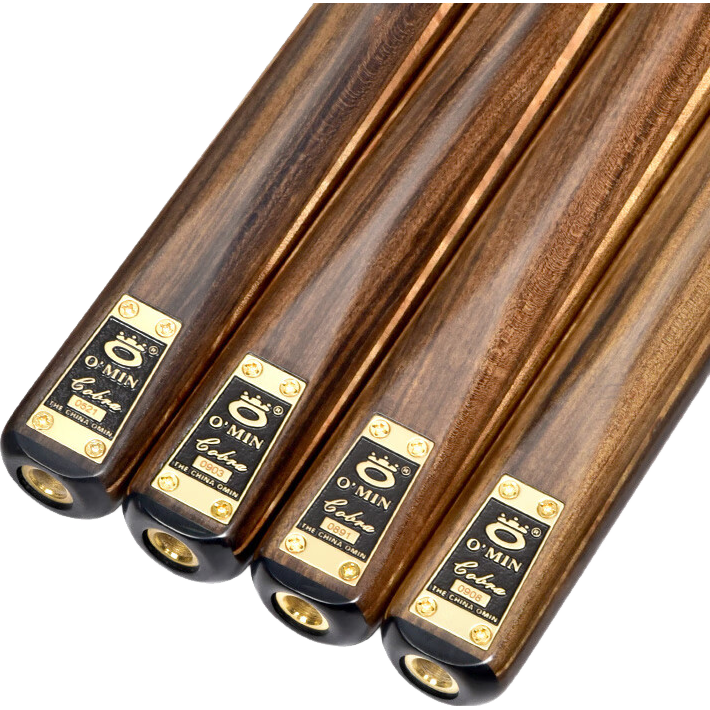 Aomei Cobra 1 Billiard Cue Black 8 Small Tip Chinese 8-Ball Snooker Medium Tip Pool Cue 10mm