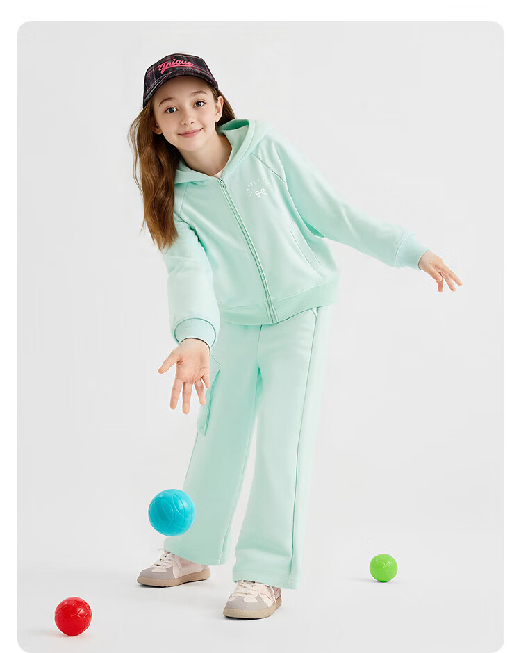 Balabala [balaOne] Kids Clothing Girls' 2026 Spring Casual Two-Piece Set Trend 22