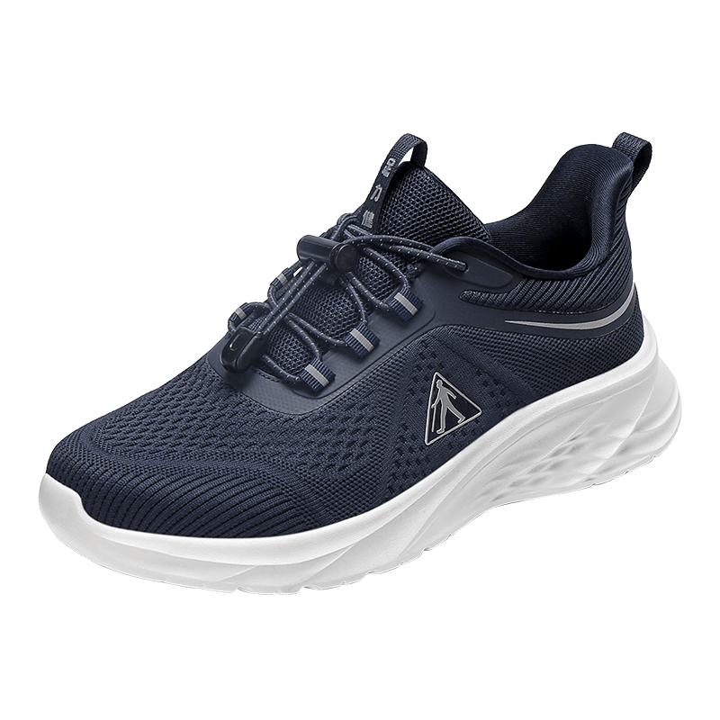 Zulijian Elderly Shoes Spring Summer Soft Sole Breathable Casual Shoes Lightweight Walking Shoes for Dad 26113015J Blue Men Size 39