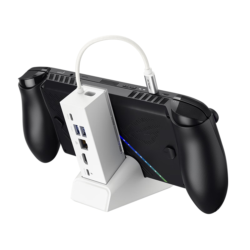 JSAUX Jia Suo Compatible with Steam Deck/OLED/ROG Expansion Dock, Xbox Series S/X Expansion Dock, Legion Go Accessories, Type-C Base, USB Hub, Official 4K Screen Mirroring
