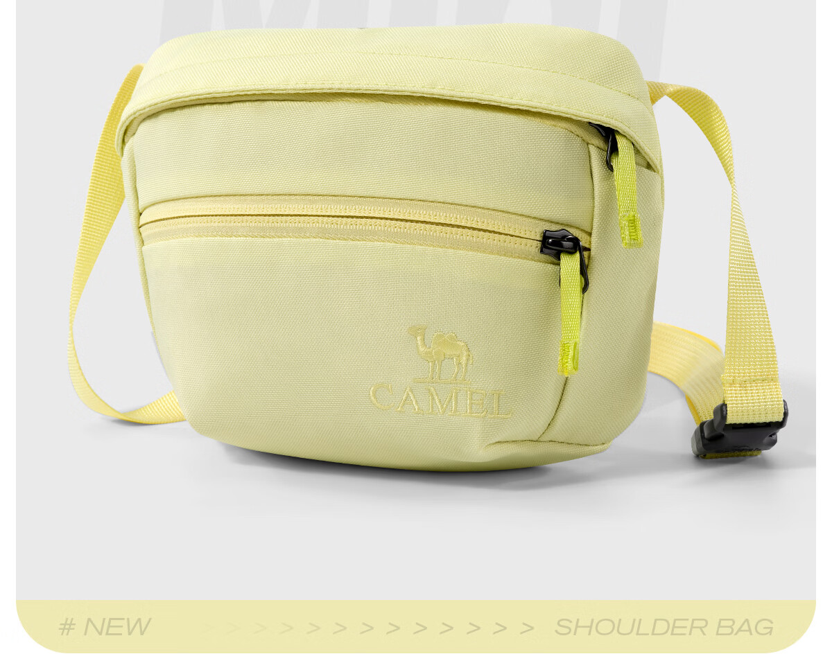 CAMEL Crossbody Small Bag Fashionable Lightweight Shoulder Bag for Women Commuting Travel Sports Waist Pack 3043 2