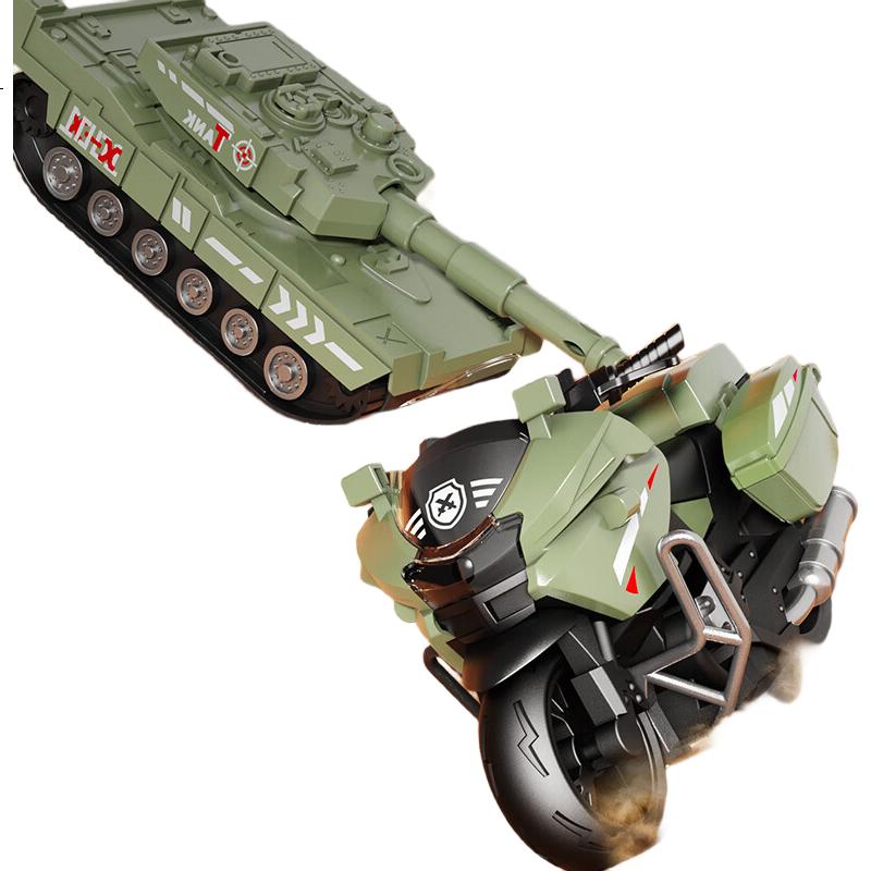 Детский военный игрушечный автомобиль Wild Knight, набор инженерной техники, модель танка, подарок на день рождения