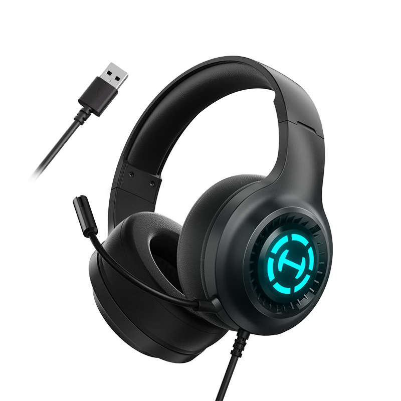 EDIFIER HECATE G15 Gaming Edition USB 7.1 Channel Gaming Headset Wired Over-Ear Computer Microphone Headphones Black