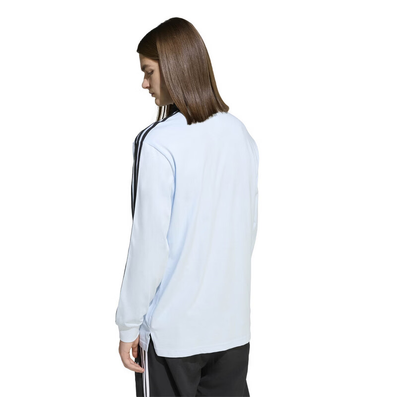 Adidas Originals Men's 3S PL Long Sleeve Polo KE2445 Blue XL 3
