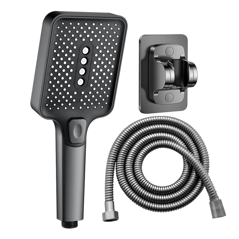 HOMK Seiko Shower Head Set with Hose, High-Pressure Shower Sprayer, Complete Bathing Shower Kit