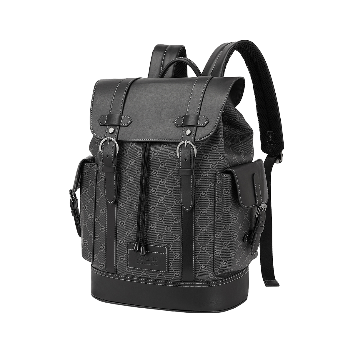 MARK FAIRWHALE High-End Light Luxury Men's Backpack, 15.6-Inch Laptop Bag, Business Travel Commuter Large Capacity Travel Backpack