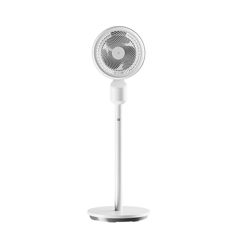 JD Jingzao 3D Oscillating Air Circulation Fan Home Floor Electric Fan Remote Control Large Mesh High Airflow 12m Long Wind Distance Energy Saving Huhu Pro