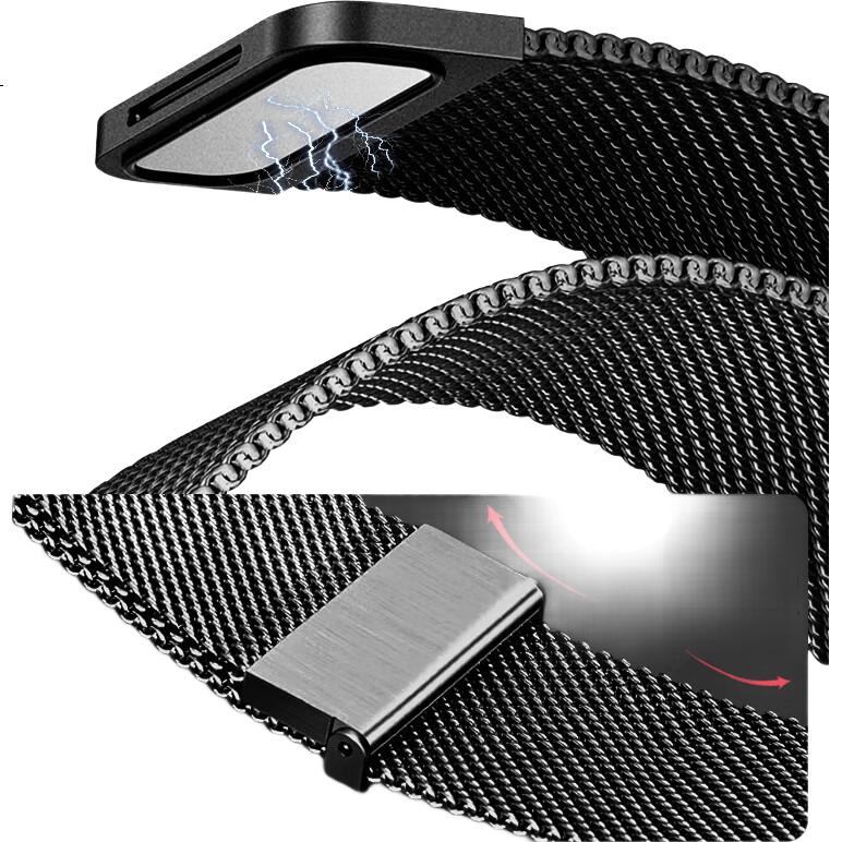 Ремешок Milanese Loop из нержавеющей стали для Huawei Watch GT6 Pro/5/5 Pro/GT4/3/Watch5, женский, серебристый, 41 мм