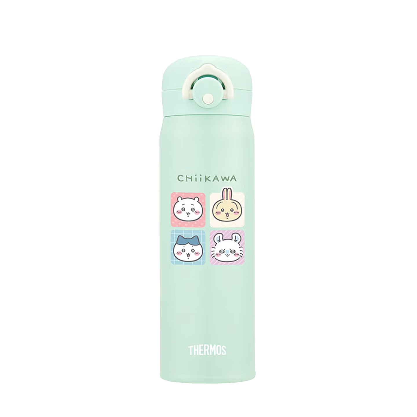 THERMOS & CHiiKAWA Collaboration 316L Stainless Steel Insulated Water Bottle for Men, Women, Students, and Children - Back to School Season Blue