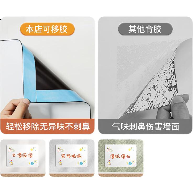 Flybook Матовая магнитная настенная доска для записей 60x90 см, съемная, не повреждает стены, для домашнего использования, детская доска для рисования, магнитная, маленькая доска для офисного обучения, проекционная, стираемая
