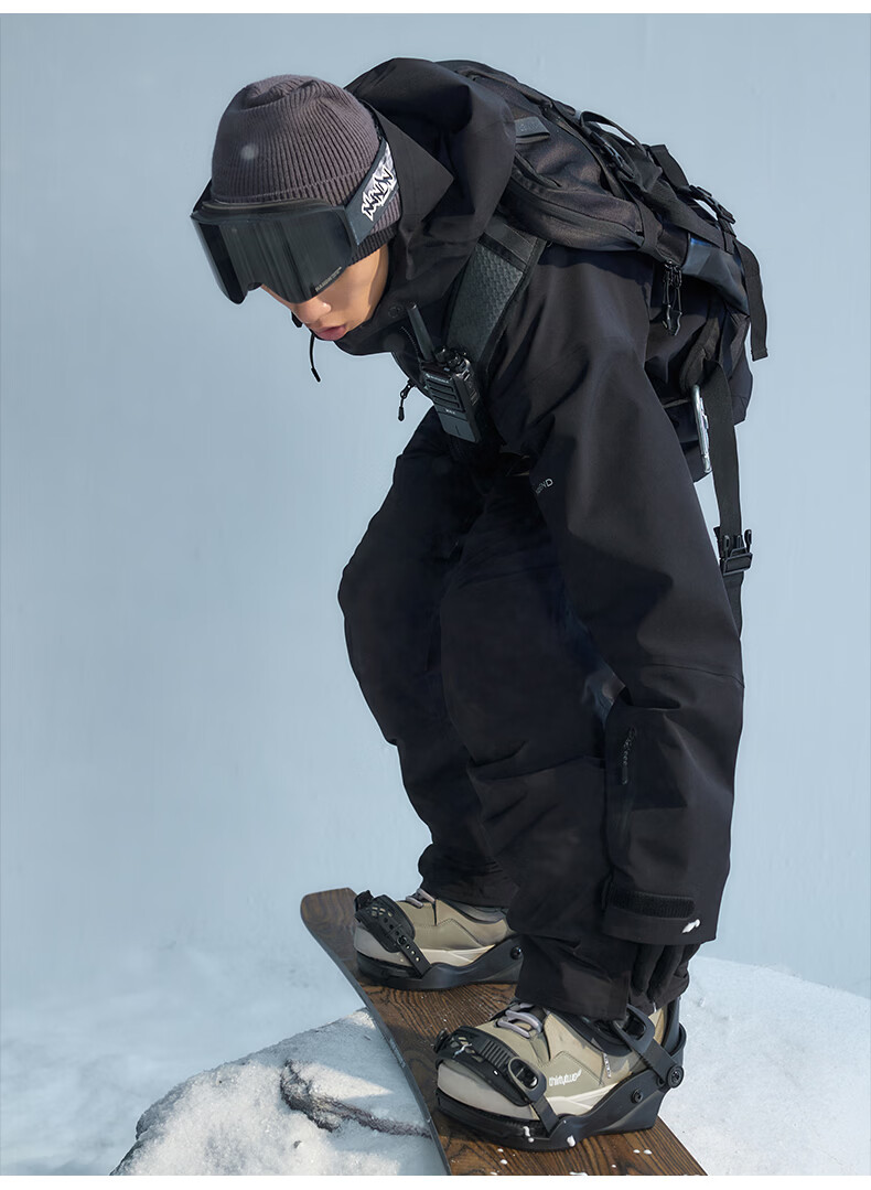 Nan En [Ice Dome] 25 New Professional Waterproof Warm 3L Ski Jacket P Cotton RECCO Ski Coat Sea Pine Yellow XS 14