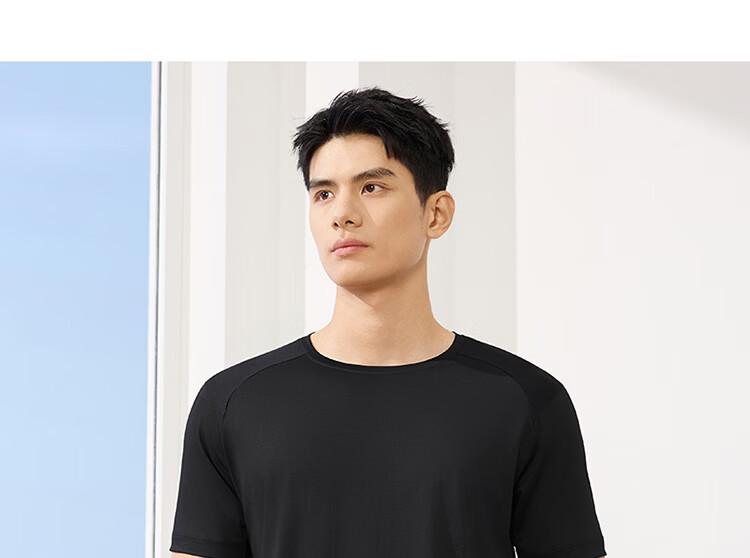 361° Men's T-Shirt Spring Summer New Quick-Dry Loose Fitness Sports Casual Cool Short Sleeve Top 652624128-5 21