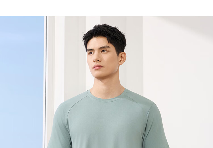 361° Men's T-Shirt Spring Summer New Quick-Dry Loose Fitness Sports Casual Cool Short Sleeve Top 652624128-5 17