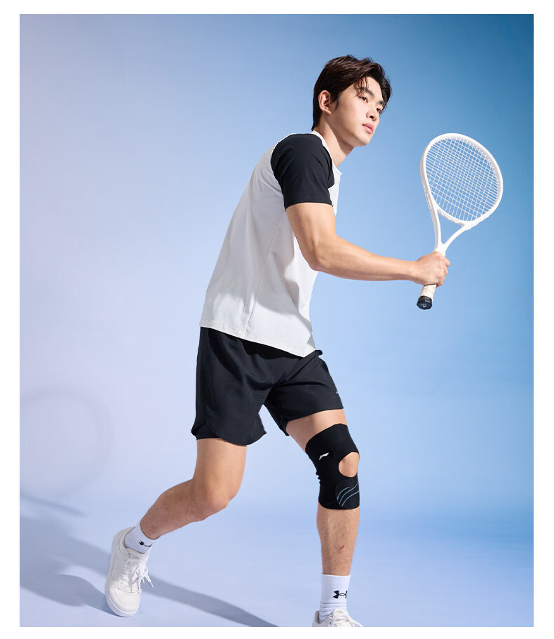 LI-NING Summer Knee Brace for Meniscus Injury, Sports Joint Support, Synovitis, Ligament Protection, Hiking, Basketball, Badminton, Running 20