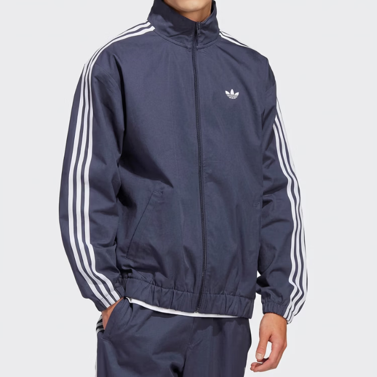 Adidas Originals Men's SUPERFIRE TK JK Woven Jacket KS8221 Dark Navy Blue XL