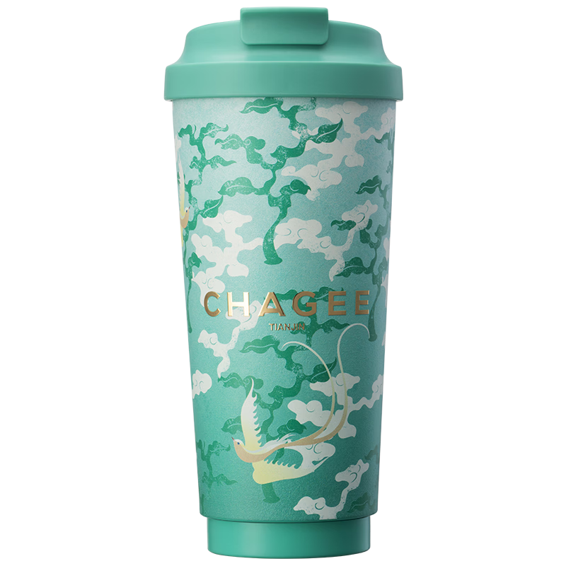 CHAGEE Tianjin City Limited Edition Desktop Thermos Cup Water Bottle Coffee Mug 316 Stainless Steel Women's Day Gift