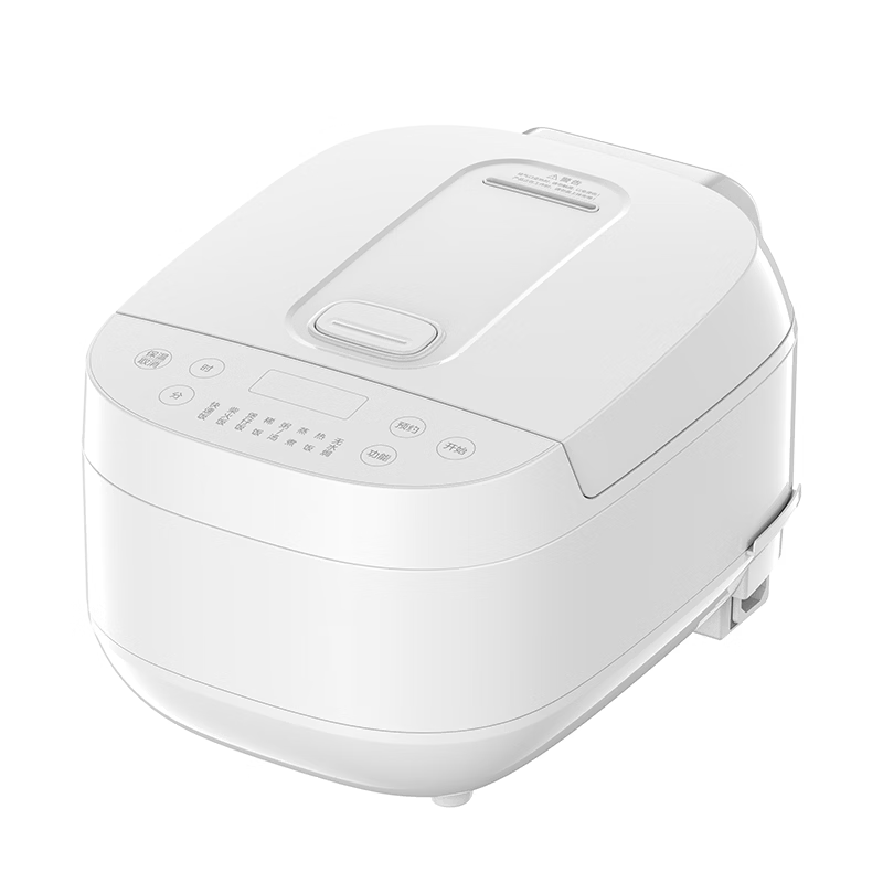 Midea Rice Cooker for 3-4 People, 4L Large Capacity, 20-Minute Quick Cooking, Multifunctional, Micro-Pressure, Smart Reservation, Model MB-RE418
